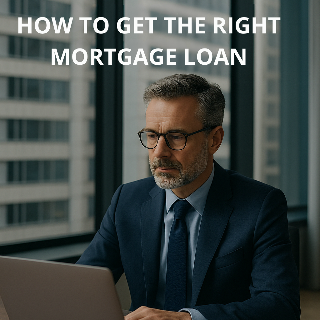 Get the Right Mortgage Loan